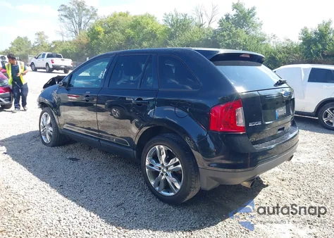 2013 Ford Edge Sel z USA, uszkodzony, nr VIN 2FMDK4JC6DBA01164